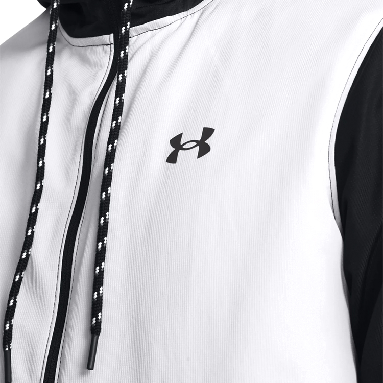 Jachetă Under Armour UA LEGACY WINDBREAKER XS Negru-alb pentru bărbați  photo 3