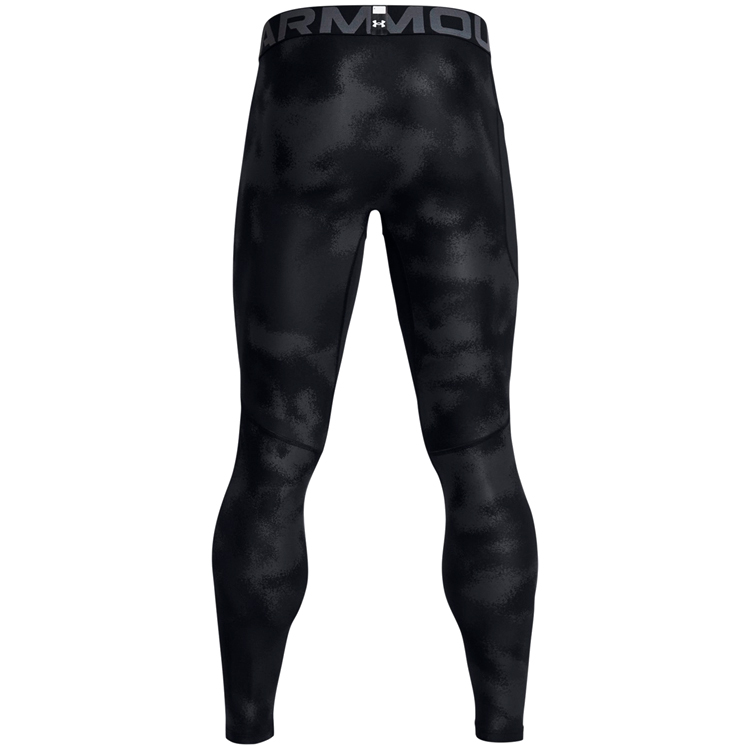 Легинсы Under Armour UA HG Armour Printed L Черный/Серый Мужской photo 2