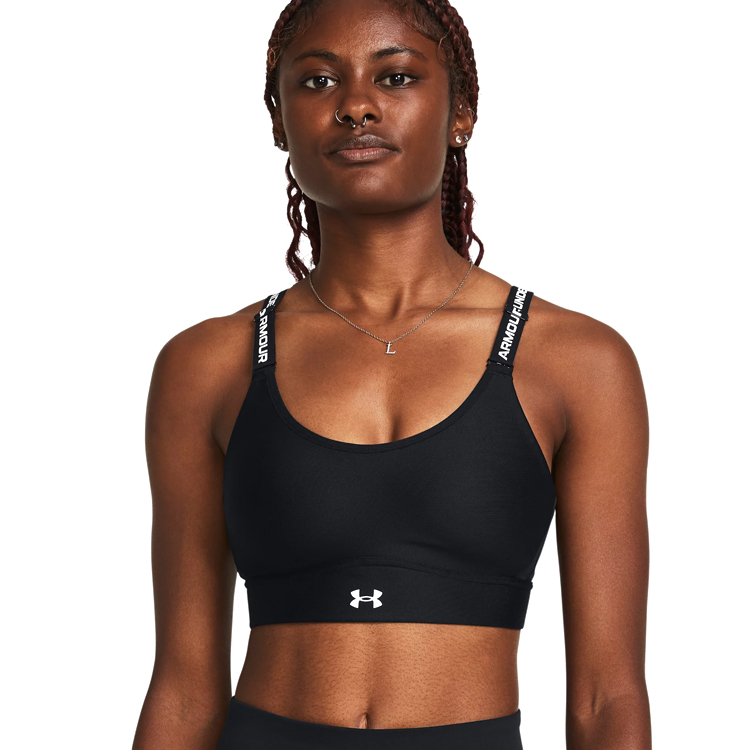 Bra sportive Under Armour UA Infinity Mid 2.0 Bra / Femei / LA-C / Negru photo 5