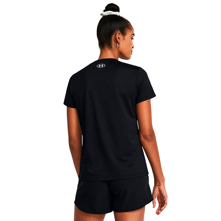Tricou Under Armour Tech SSC - Solid L Negru Femei photo 4