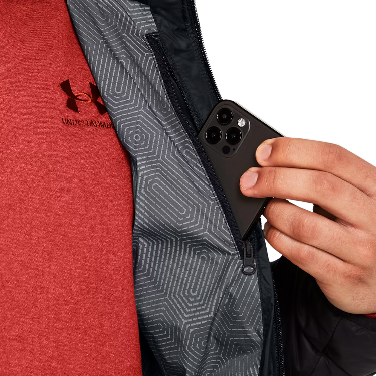 Geacă pt Barbati Under Armour LEGEND DOWN HOODED JACKET L Negru photo 4