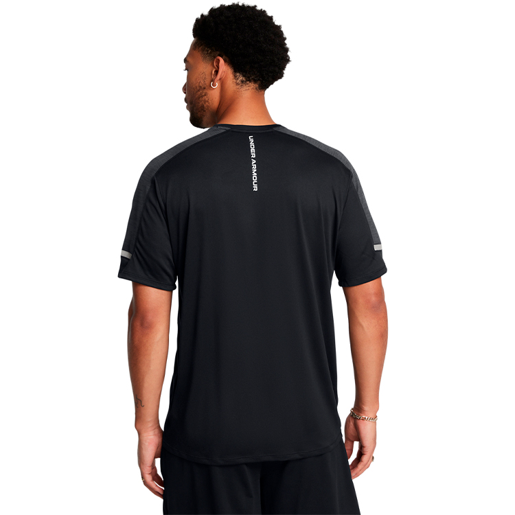Tricou bărbătesc Under Armour UA Tech Utility SS L Negru photo 2