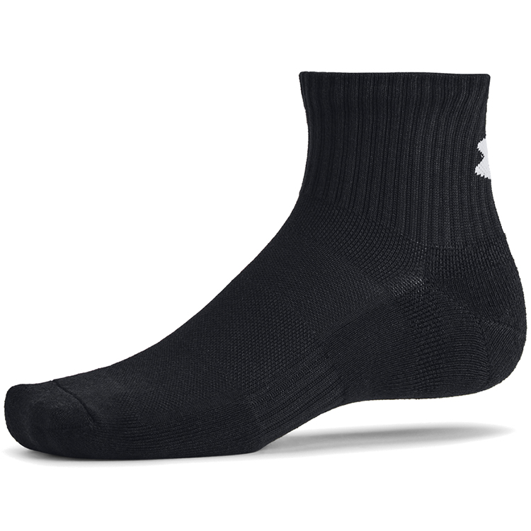 Носки Унисекс Under Armour UA TC 3pk Qtr L Черный photo 3