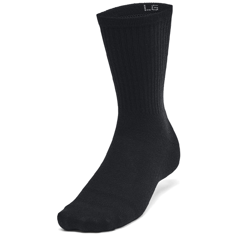 Носки Унисекс Under Armour UA Essential 6pk Crew L Черный photo 2