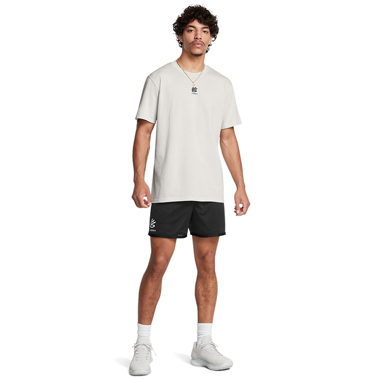 Sorti de bărbați Under Armour Curry Splash Short L Negru photo 3