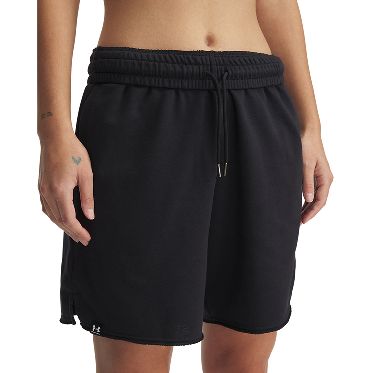 Sorti Under Armour UA Icon Terry Long Short L Negru Femei photo 2