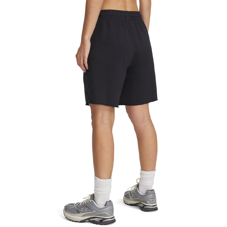 Sorti Under Armour UA Icon Terry Long Short L Negru Femei photo 3