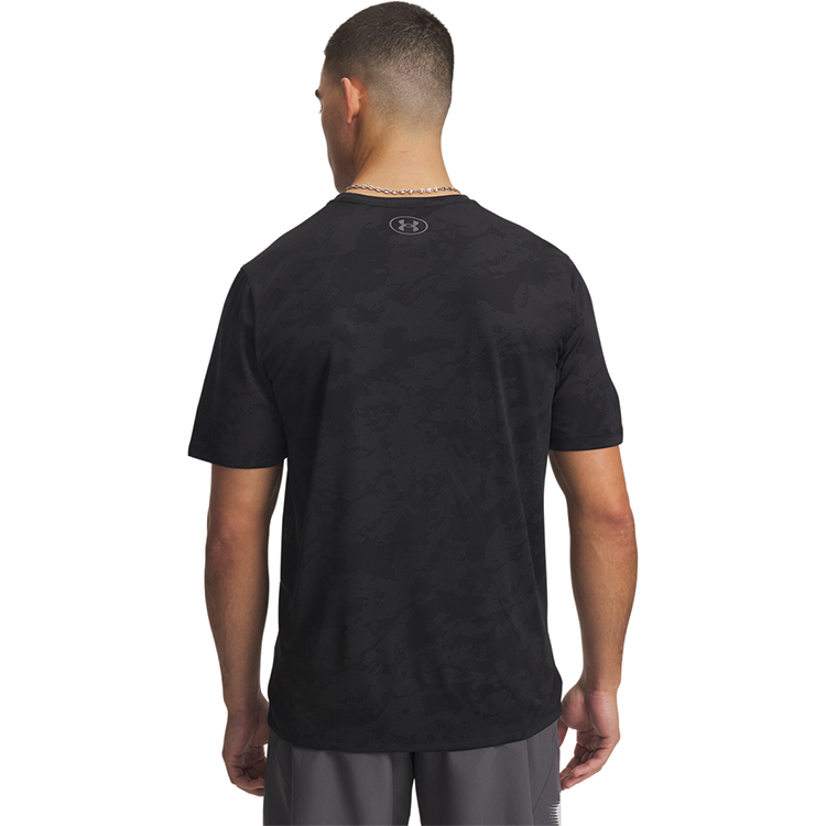 Tricou bărbătesc Under Armour UA Tech Vent Jcqrd SS L Negru photo 2