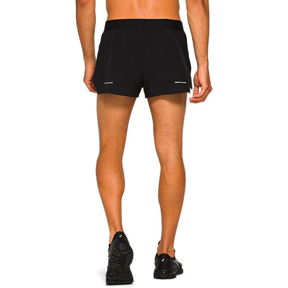 Шорты мужские Asics ROAD SPLIT SHORT L Черный photo 2