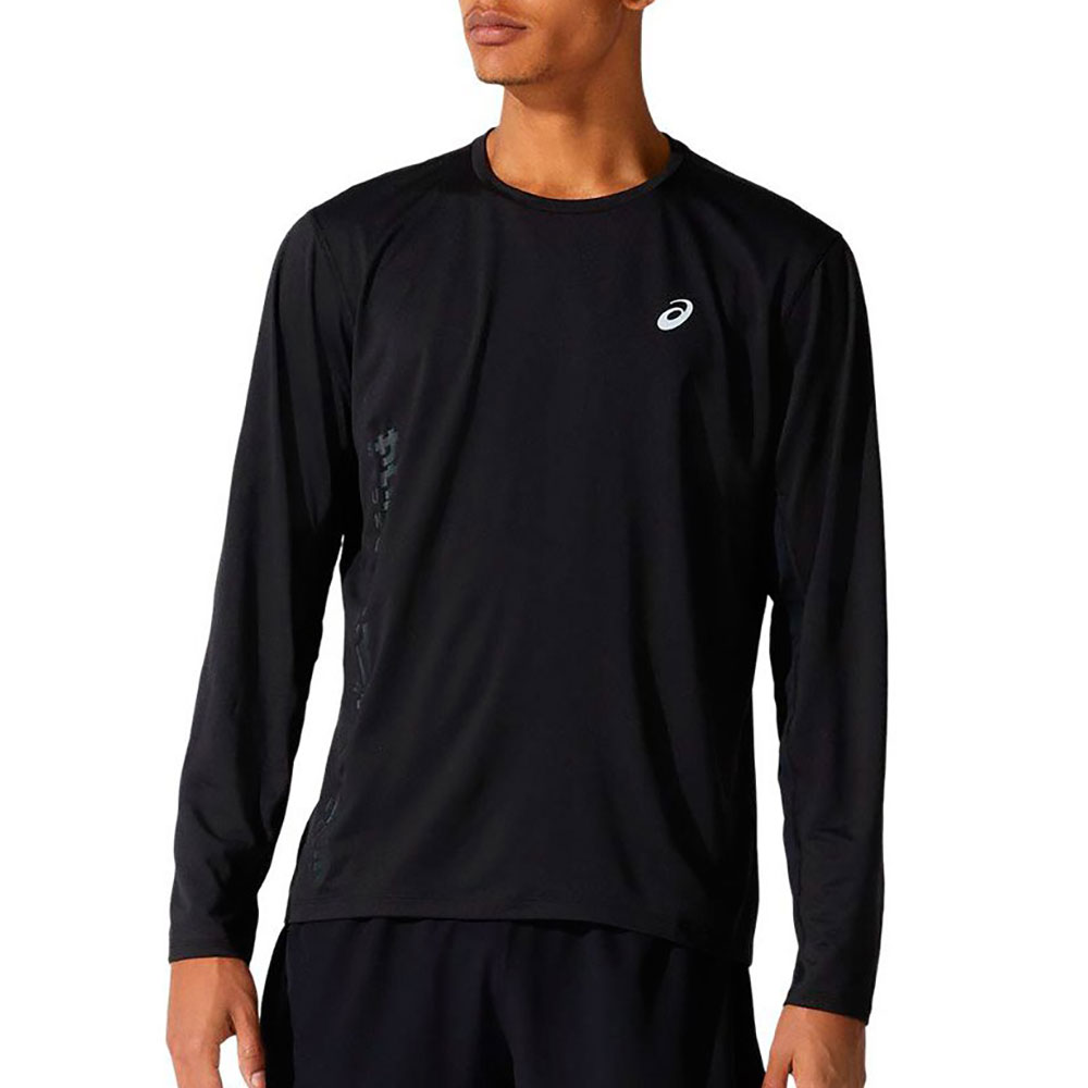 Hanorac pt bărbați Asics SMSB RUN LS TOP 2XL Negru photo 1 Hanorac pt bărbați Asics SMSB RUN LS TOP 2XL Negru photo 1