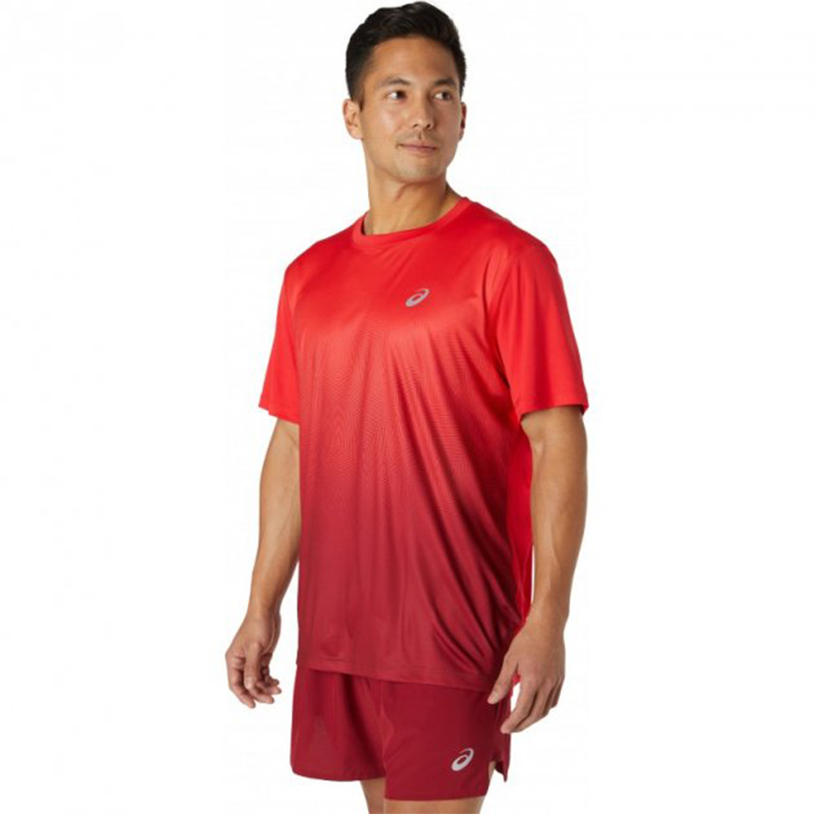 Tricou bărbătesc Asics KASANE SS TOP ELECTRIC 2XL Rosu photo 4