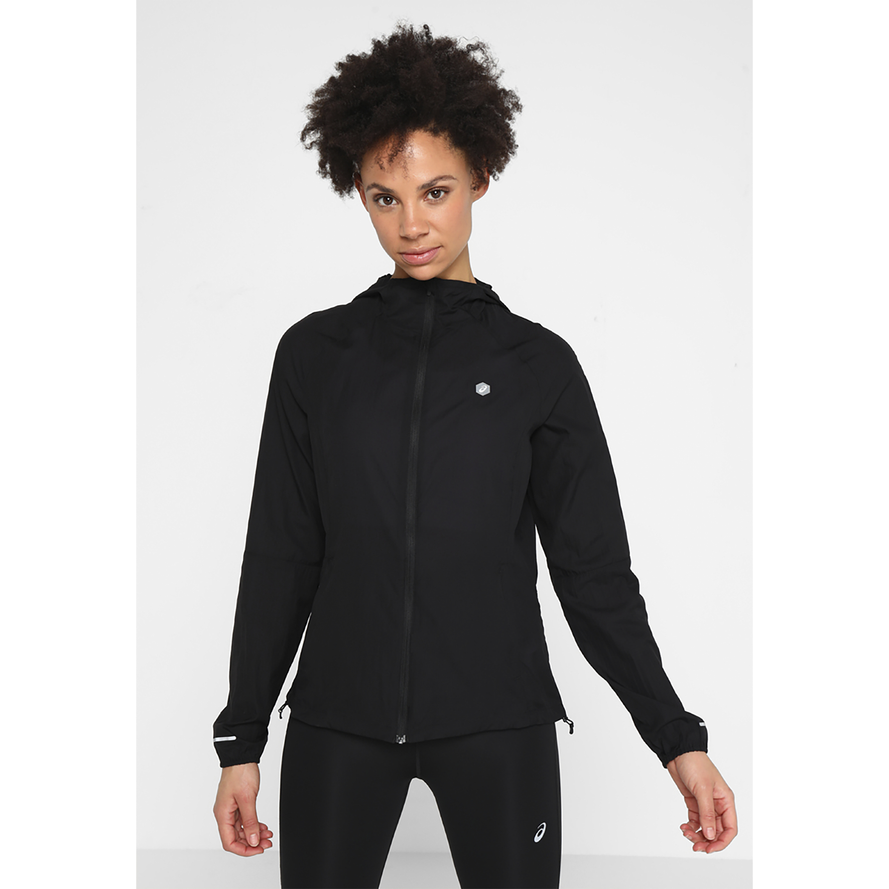 Hanorac Asics SILVER JACKET / Femei / L / Negru photo 1 Hanorac Asics SILVER JACKET / Femei / L / Negru photo 1