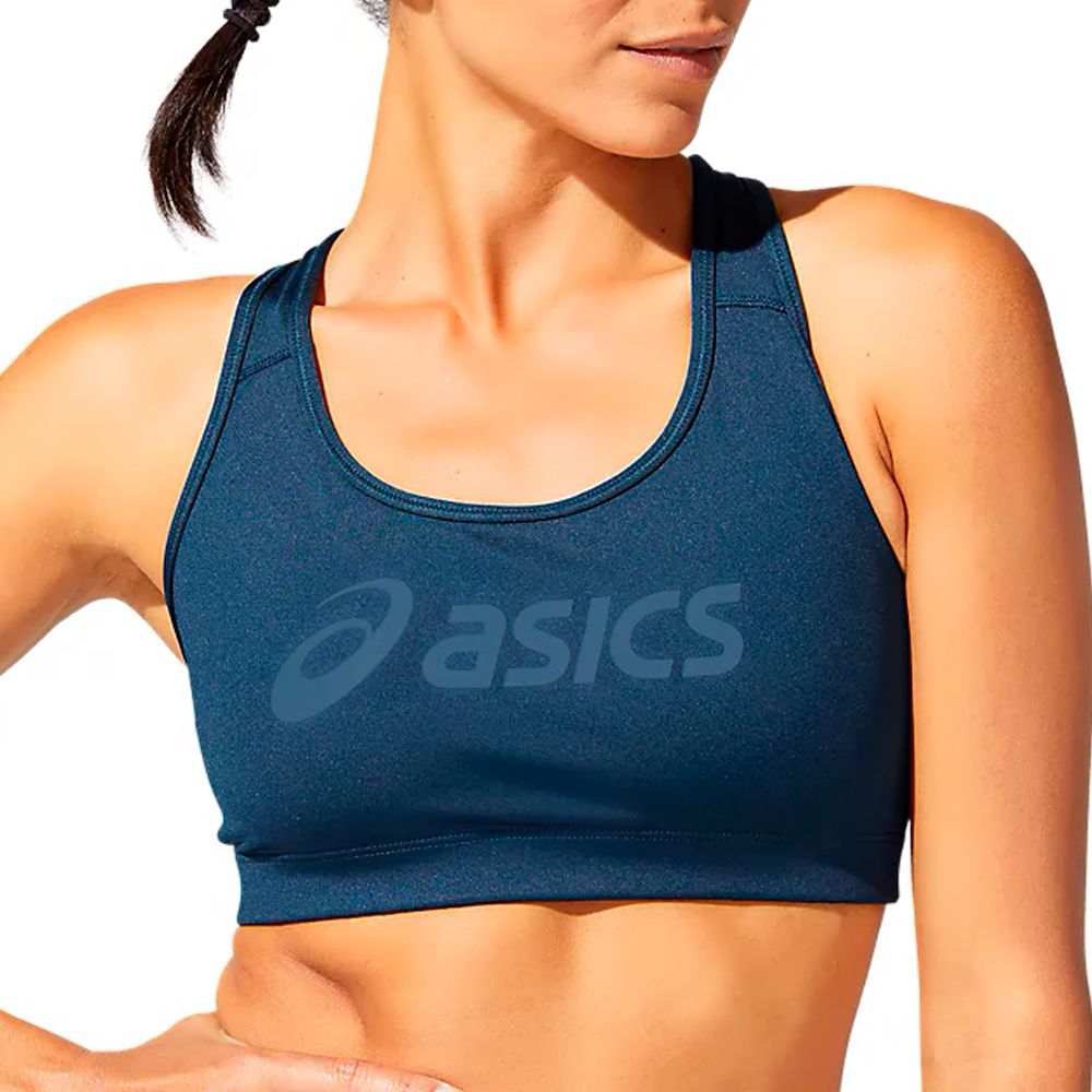 Bra sportive Asics LOGO BRA / Femei / L / Albastru photo 1 Bra sportive Asics LOGO BRA / Femei / L / Albastru photo 1