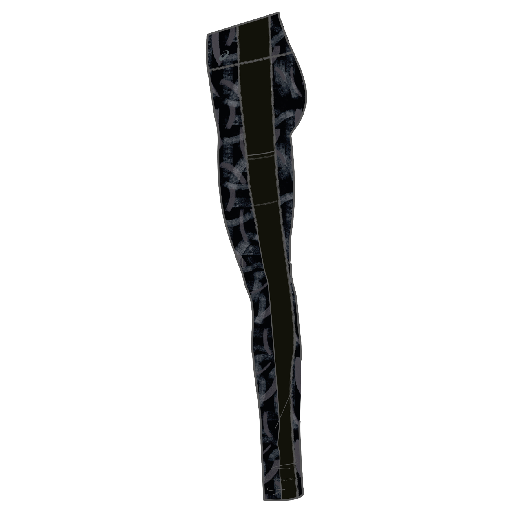 Panta-colanti Asics POWER BRA BRILLIANT / Femei / L / Negru photo 11