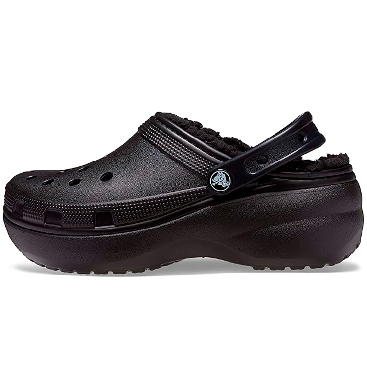 Slapi Crocs Classic Platform Lined Clog W pt Femei / 34-35 / Negru photo 1 Slapi Crocs Classic Platform Lined Clog W pt Femei / 34-35 / Negru photo 1
