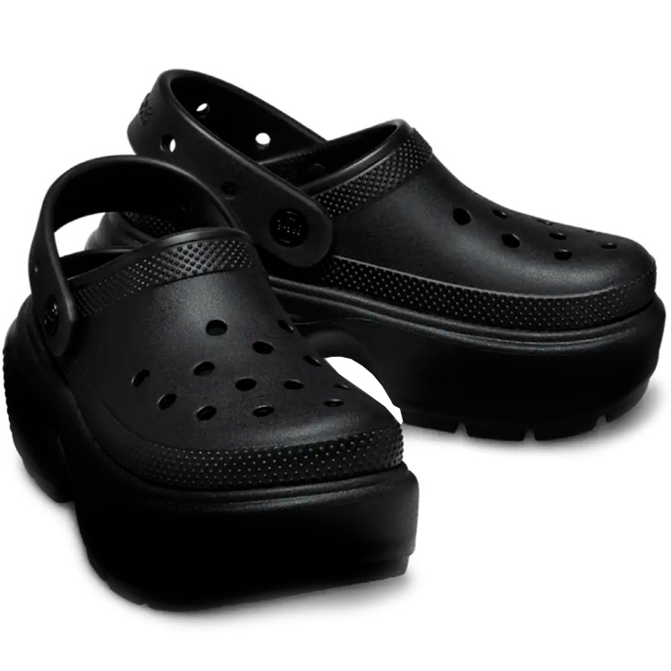 Slapi Crocs Stomp Clog pt Femei / 37-38 / Negru photo 2