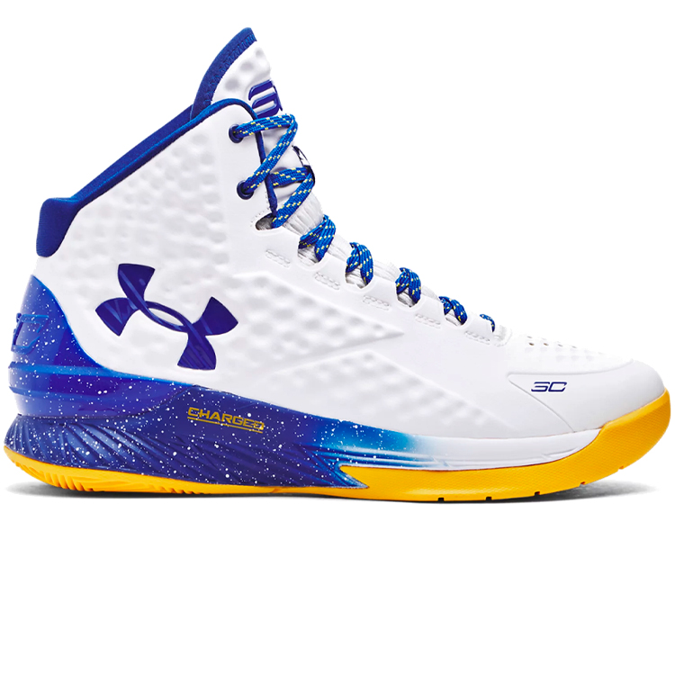 Кроссовки Under Armour CURRY 1 PRNT / Мужской / 44.5 / Белый photo 2