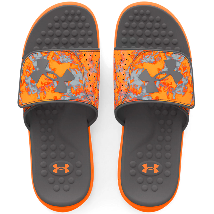 Slapi Under Armour UA M Ignite Pro GRH Strp SL pt Barbati / 44 / Gri-oranj photo 2