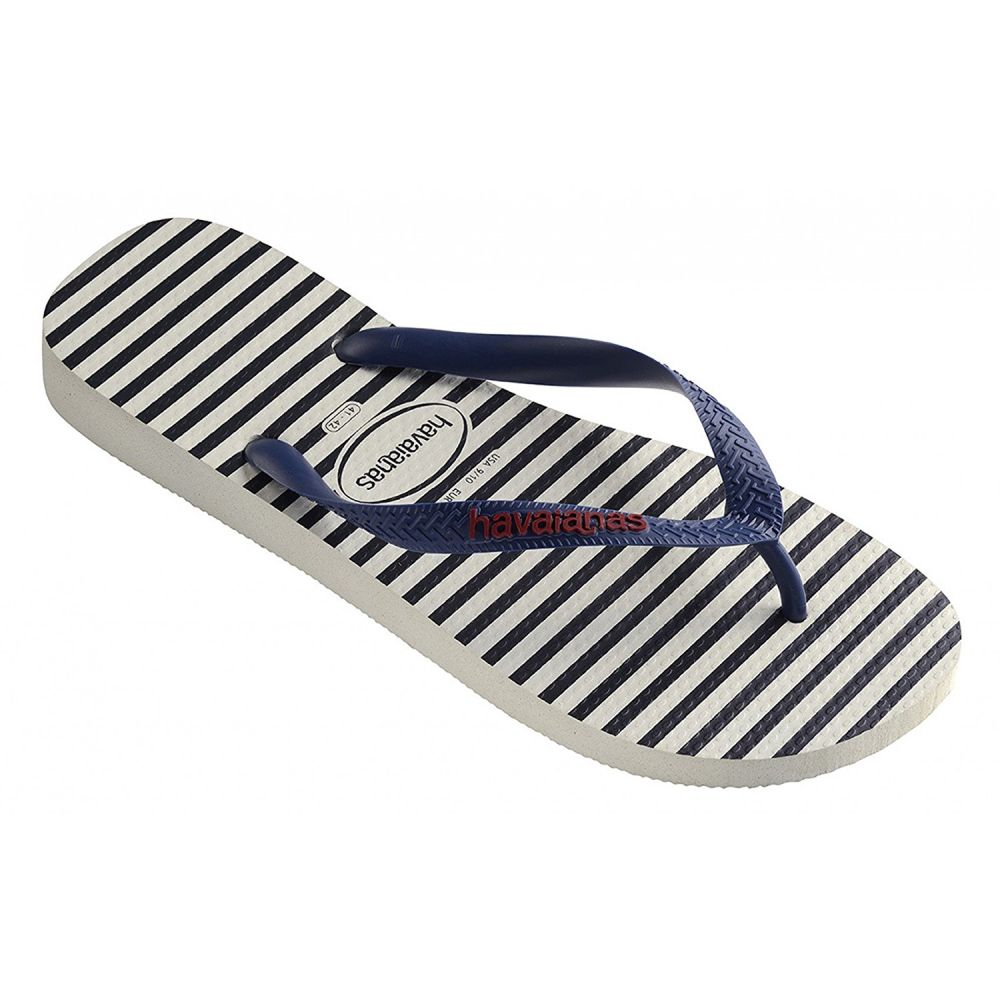 Slapi Havaianas TOP NAUTICAL pt Unisex / 39/40 / Alb photo 3