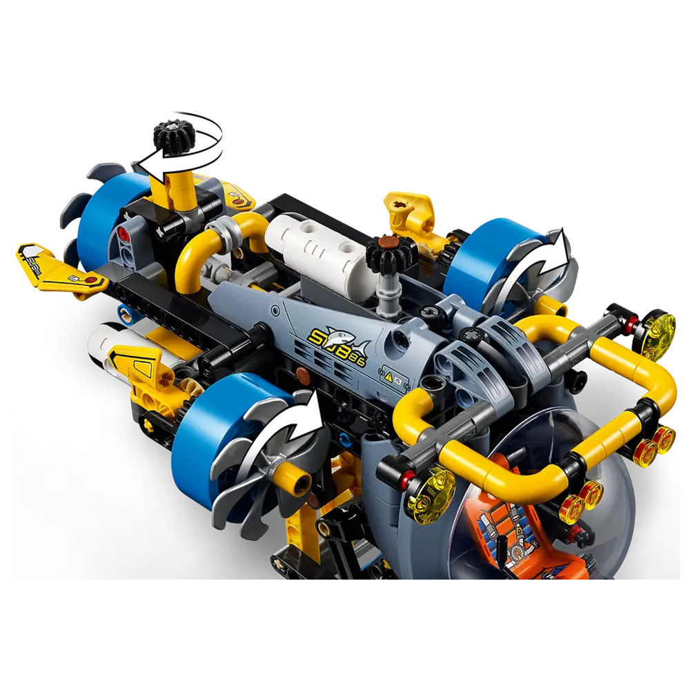 Конструктор Lego Technic Deep-Sea Research Submarine 42201  от 9+ лет photo 10