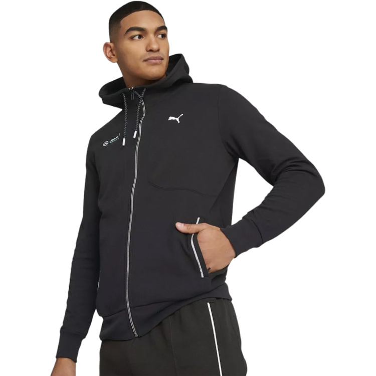 Hanorac pt bărbați Puma MAPF1 Hooded Sweat Jacket S Negru photo 3