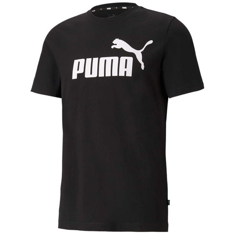 Tricou bărbătesc Puma ESS Logo Tee S Negru photo 1 Tricou bărbătesc Puma ESS Logo Tee S Negru photo 1