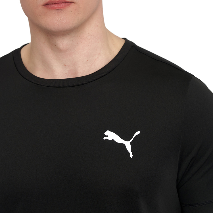 Tricou bărbătesc Puma ACTIVE Small Logo Tee M Negru photo 2