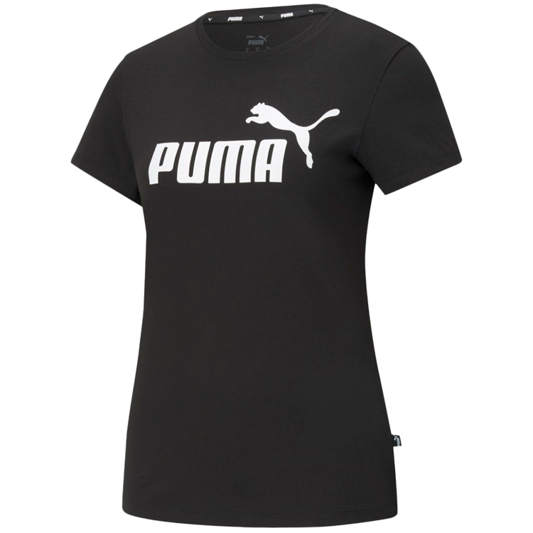 Футболка Puma ESS Logo Tee S Черный Женский photo 1 Футболка Puma ESS Logo Tee S Черный Женский photo 1