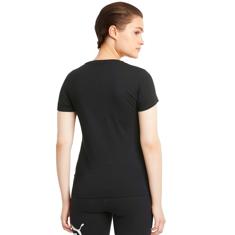 Футболка Puma ESS Logo Tee S Черный Женский photo 4