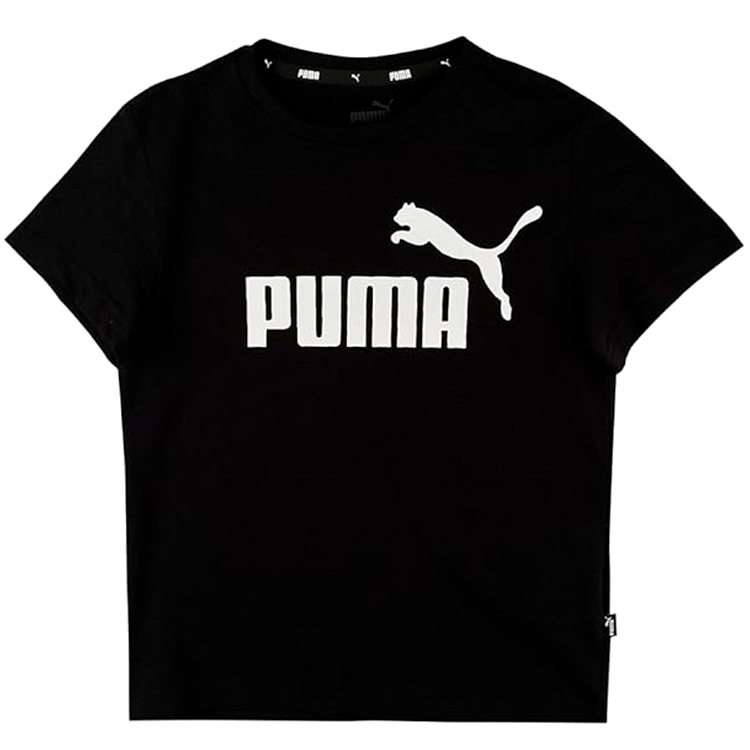 Tricou Puma ESS Logo Tee B / Unisex / 116 / Negru photo 1 Tricou Puma ESS Logo Tee B / Unisex / 116 / Negru photo 1