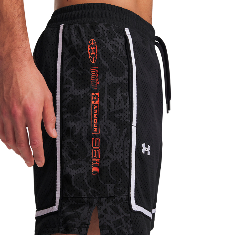 Sorti de bărbați Under Armour Zone Pro 7 Mesh Short Prntd L Negru photo 3