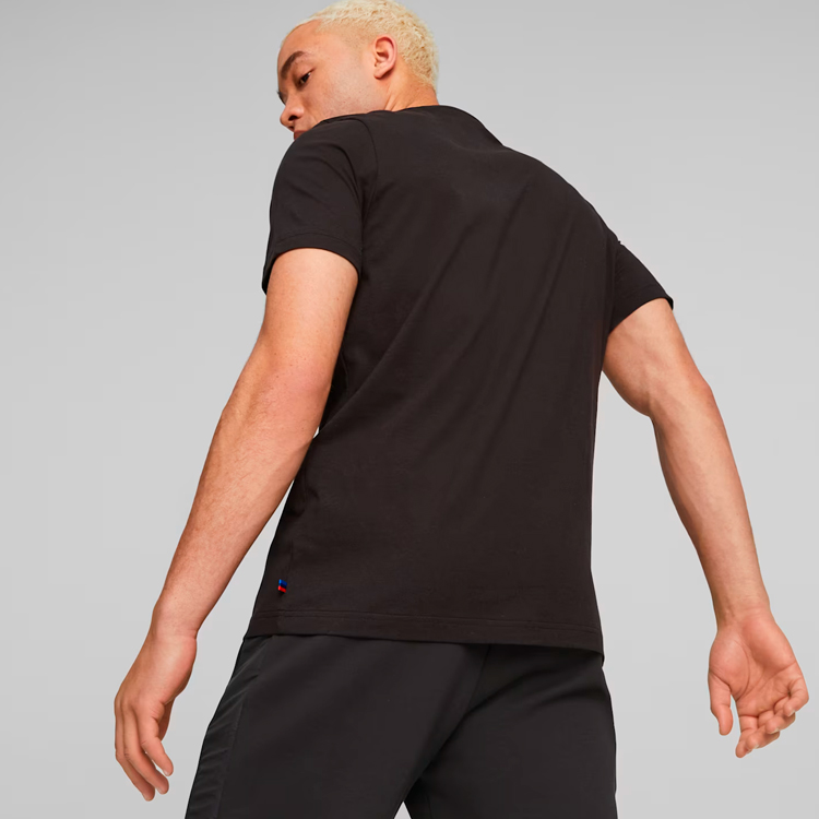 Tricou bărbătesc Puma BMW MMS ESS Logo Tee S Negru photo 4