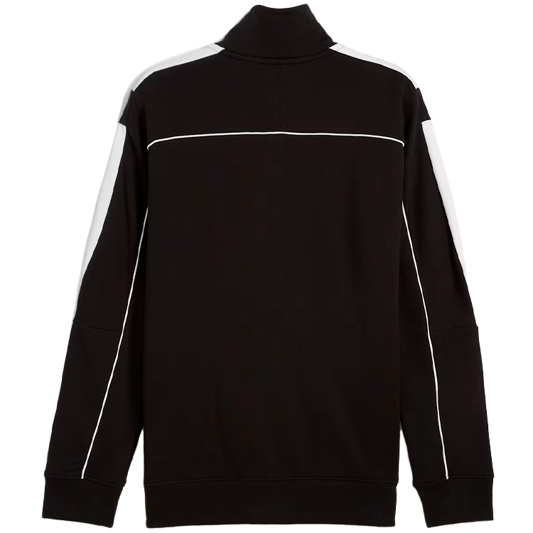 Hanorac pt bărbați Puma BMW MMS Sweat Jacket S Negru-alb photo 4