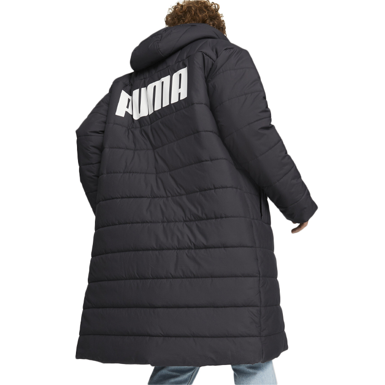 Geacă pt Barbati Puma Hooded Padded Coat S Negru photo 2