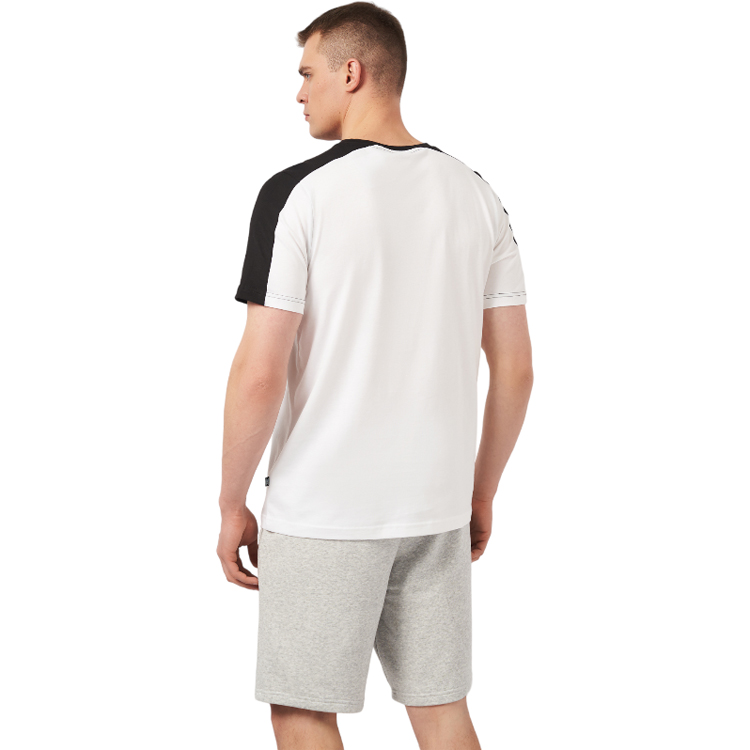 Tricou bărbătesc Puma ESS BLOCK x TAPE Tee S Negru-alb photo 3