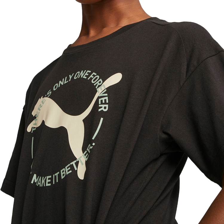 Tricou Puma BETTER SPORTSWEAR Tee B / Unisex / 128 / Negru photo 3