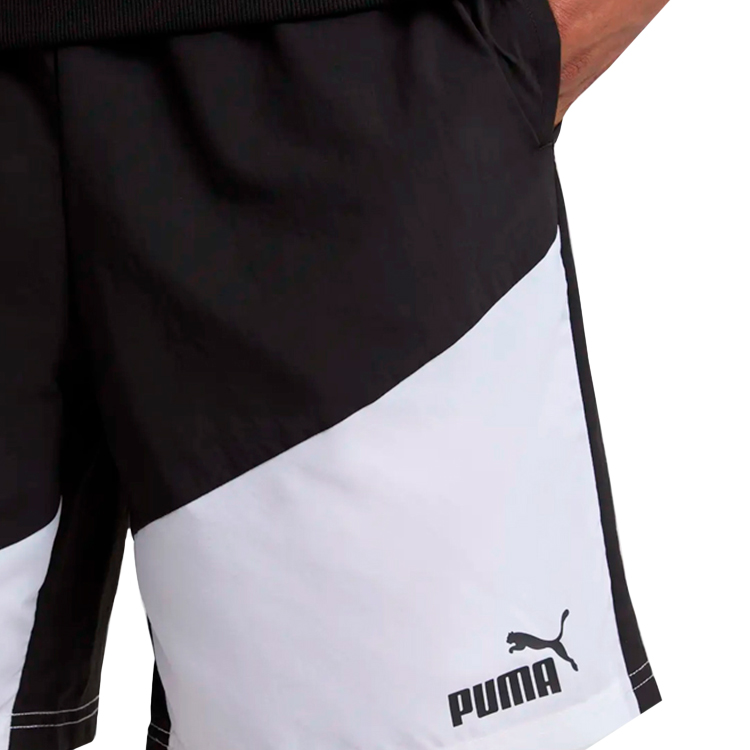 Шорты мужские Puma POWER Woven Shorts S Черный/Белый photo 5