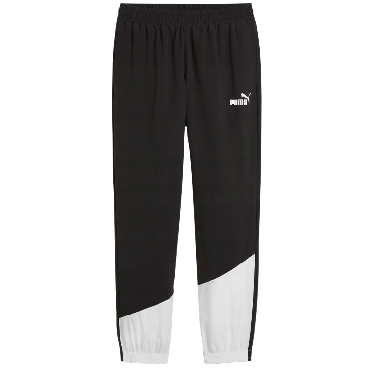 Брюки Puma POWER Colorblock Woven Pants S Черный/Белый Мужской photo 1 Брюки Puma POWER Colorblock Woven Pants S Черный/Белый Мужской photo 1