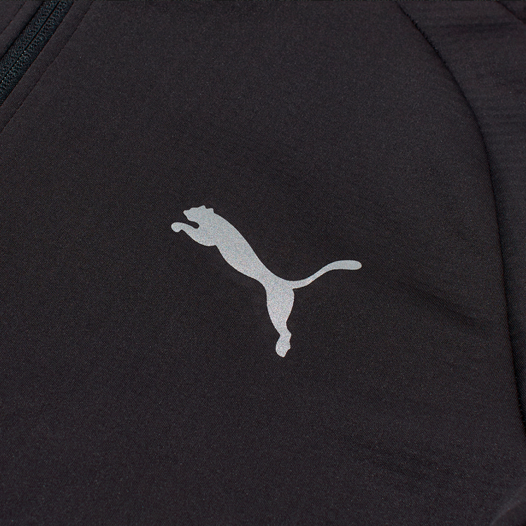 Hanorac pt bărbați Puma EVOSTRIPE Warm Full-Zip Hoodie S Negru photo 4