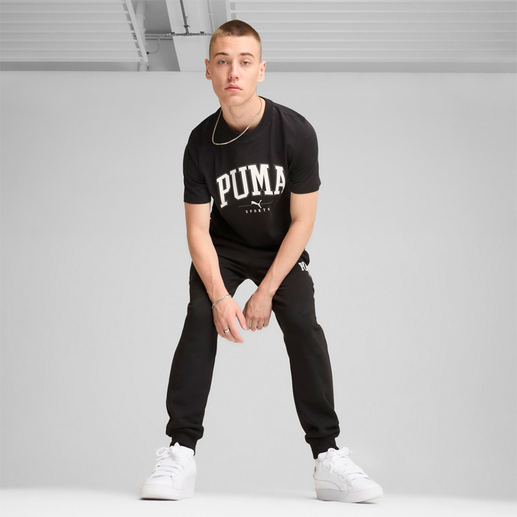Футболка мужская Puma SQUAD Big Graphic Tee S Черный photo 5