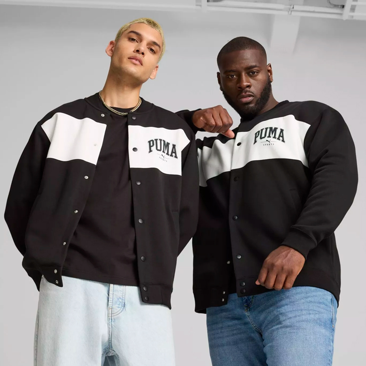 Hanorac pt bărbați Puma SQUAD Bomber Jacket FL S Negru photo 5
