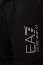 Sorti de bărbați EA7 EMPORIO ARMANI TESSUTO BERMUDA L Negru photo 3