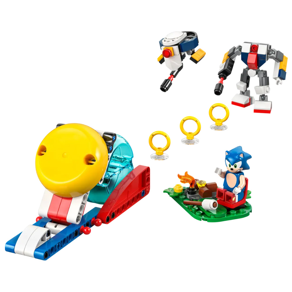 Constructor Lego Sonic the Hedgehog Sonic's Campfire Clash 77001 de la 7+ ani photo 9
