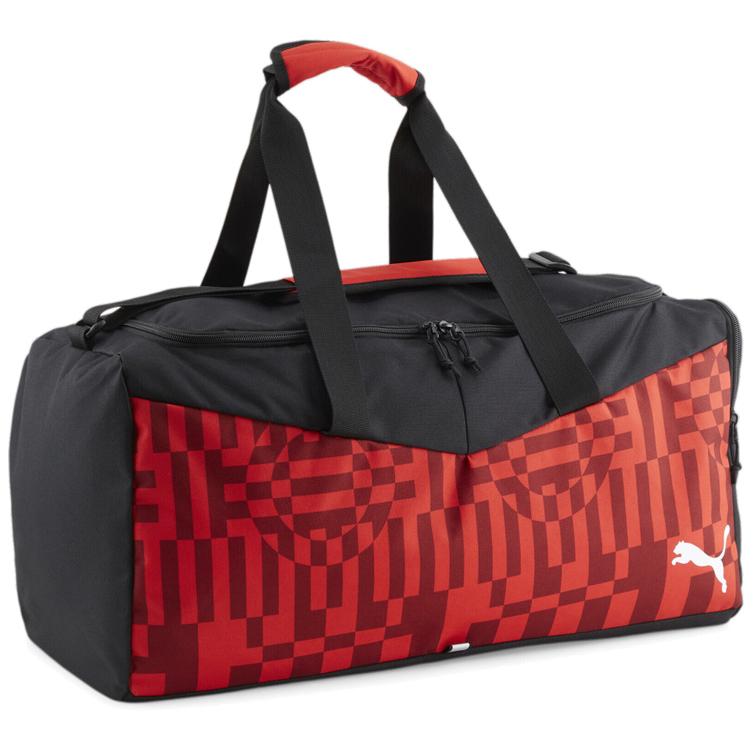 Geanta sport Puma RISE Medium Bag/7991301/Negru-rosu photo 1 Geanta sport Puma RISE Medium Bag/7991301/Negru-rosu photo 1