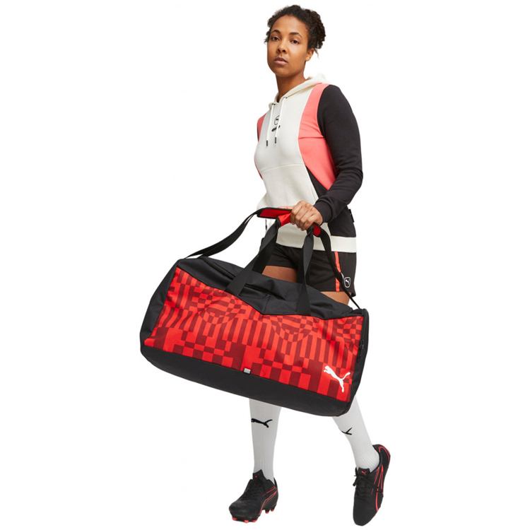 Geanta sport  Puma RISE Medium Bag/7991301/Negru-rosu photo 5