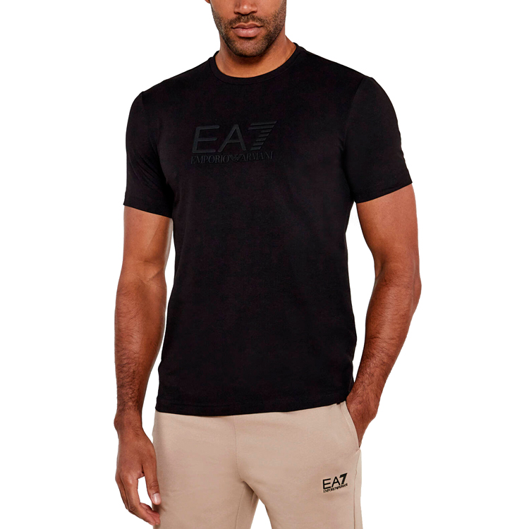 Tricou bărbătesc EA7 EMPORIO ARMANI TRAIN VISIBILITY M TEE SS ST XS Negru photo 4