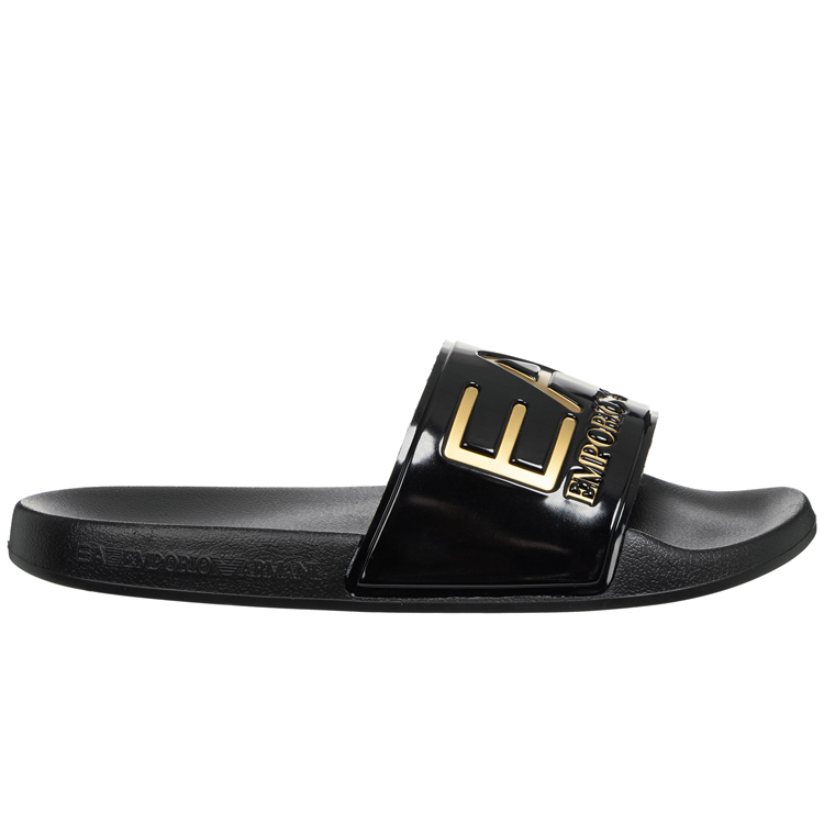 Slapi EA7 EMPORIO ARMANI WATER SPORTS VISIBILITY SLIPPE pt Unisex / 42 / Negru photo 2