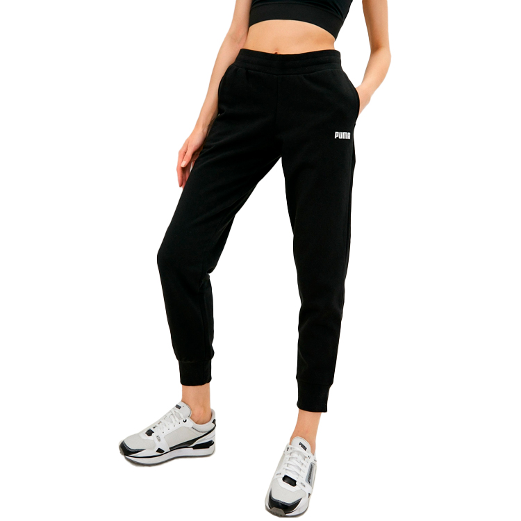 Брюки Puma ESS Sweat Pants Closed FL W XS Черный Женский photo 3