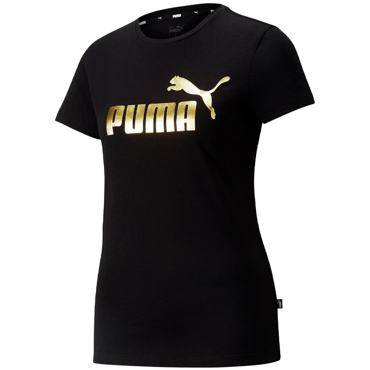 Футболка Puma ESS+ Metallic Logo Tee XS Черный Женский photo 1 Футболка Puma ESS+ Metallic Logo Tee XS Черный Женский photo 1