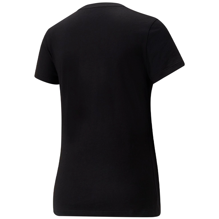 Футболка Puma ESS+ Metallic Logo Tee XS Черный Женский photo 2